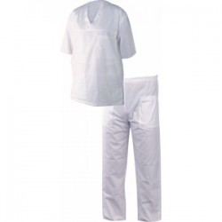 Costum medical de damă M3 alb cod 0104050